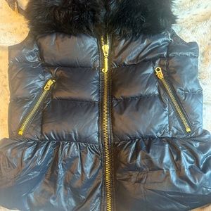 vintage 2000s Juicy couture puffer vest